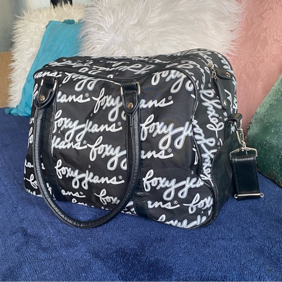 Vintage 2000 Y2K foxy jeans duffel gym bag - Picture 4 of 6
